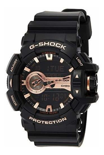 Reloj Deportivo De Cuarzo Negro Gshock Ga400gb1a4 De Mujer C