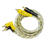 Cable De 2 Rca A 2 Rca Tipo L 5m Transparente - Arca450f