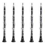 Kit 5 Clarinetes G Alfa Grenadilla Ggcl 300