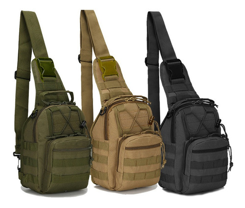 Mochila Tactica Militar Pechera Mariconera Pushpack Policia