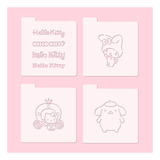 Stencil Set X4 Hello Kitty 4 Repostería Cookies My Melody