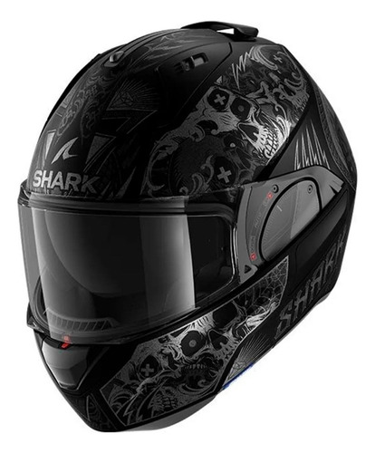 Capacete Shark Articulado Robocop Evo Es K-rozen Lançamento