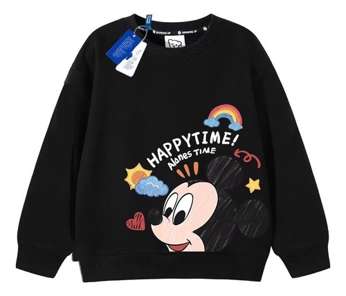 Sudadera De Algodón Con Diseño Creativo De Mickey Mouse