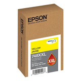 Cartucho De Tinta Epson T748xxl Color Amarillo