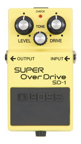 Pedal Boss Sd-1 - Super Overdrive - Guitarra Tube