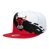 Gorra Mitchell And Ness Paintbrush Chicago Bulls Nba Basquet