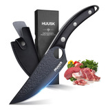 Huusk - Cuchillo Japonés Afilado, Cuchillo De Chef Con Fund