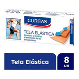  Curitas Tela Elastica Apósitos X 8 Unidades -1 Caja