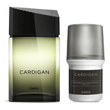 Cardigan + Desodorante Rolon Fragancia Masculina De Esika