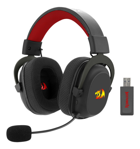 Headset Redragon Zeus X Wireless Gamer Sem Fio Chega Hoje Sp