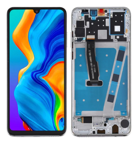 Pantalla Con Marco Huawei P30 Lite Mar-ix3a Original