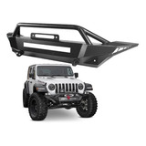 Defensa Bumper De Acero Roca Base Winch Jeep Jl 2018-2024