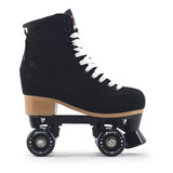 Patins Quad Hondar Cherry Tradicional Preto Veludo + Brind