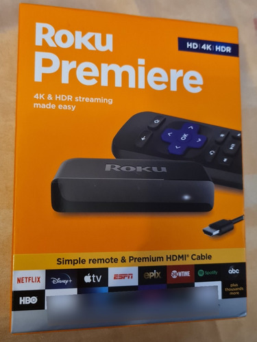 Roku Premiere 4k Hrd Streaming Control Remoto Hdmi Premium