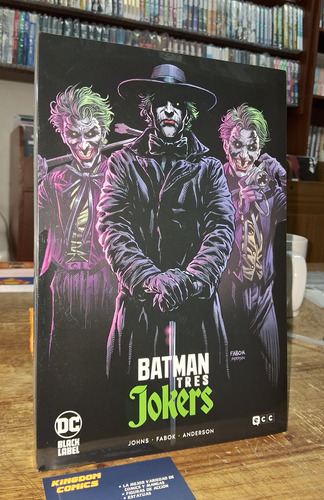 Batman: Tres Jokers. Edicion Deluxe. Editorial Ecc, España.