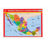 10pzas Poster Mini Granmark 1361 44 X 25 Cm Mapa De Mexico