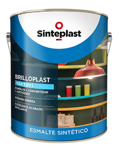 Esmalte Sintetico Blanco 3 En 1 Sinteplast 1lt