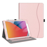 Funda Fintie, Rosa, Compatible iPad De 9ª/8ª/7ª Gen 10.2 