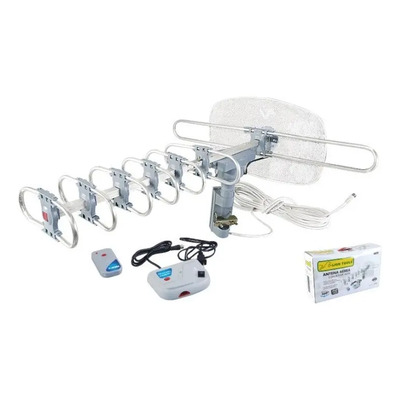 Antena Aérea Giratoria Con Rotor Hdtv Uhf\u002Fvhf\u002Ffm Lion Tools | Meses sin interés