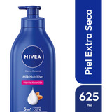 Crema Corporal Nivea Milk Nutritiva 5 En 1 625 Ml