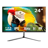 Monitor De Juegos Fhd 24 Pulgadas, 75hz Ips 1080p Saiviyogh