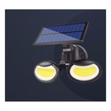 Reflector Superled Panel Solar Exterior Automatico Ajustable