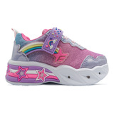 Zapatillas Footy Infantil Con Luces Led Nena Livianas Wow745