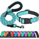 Collar De Perro Reflectante Acolchado Neopreno Suave, C...