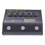 Pedal Bajo Tech 21 Sansamp Programmable Bass Driver Di 