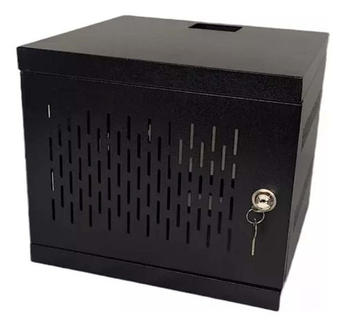 Gabinete Rack Tipo Cubo Para Dvr 28cmx38cmx38cm + Bandeja