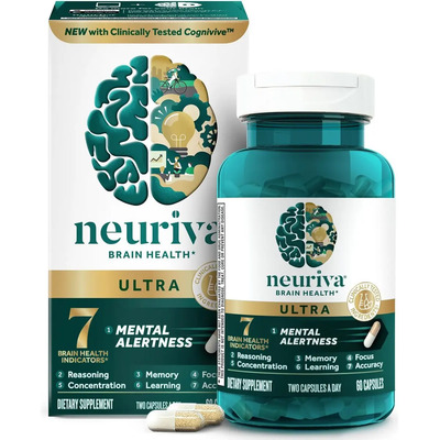 Suplemento Apoyo Cognitivo Memoria Y Concentración Neuriva Sin Sabor | MercadoLibre