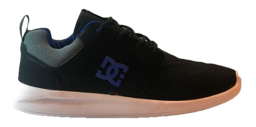 Zapatillas Dc Lifestyle Hombre Midway Sn Azul Fran-neg Cli