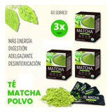 Te Matcha 20 Sobres Polvo 100% Matcha X 3 Und / Crisol Tecno