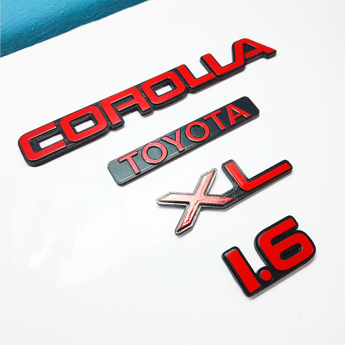 Emblemas Toyota Corolla Araya Avila Y Baby Camry Foto 2