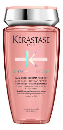 Shampoo Kérastase Chroma Absolu Bain Riche Chroma Respect En Botella De 250ml Por 1 Unidad