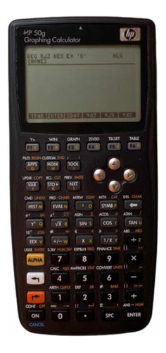 Calculadora Gráfica Hp 50g - Com Capa