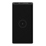 Power Bank 10000mah Wireless Xiaomi 10w/18w Cor Preto