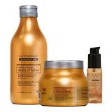 Kit Hair Therapy - Absolut Repair - Shampoo Mascara Y Serum