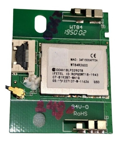 Modulo Wifi Tcl 40a323 32a323 07-8192bt-ma1g Wt84r2600