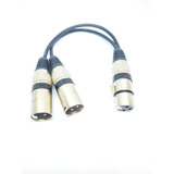 Cabo Y Xlr Femea 2xlr Macho3m