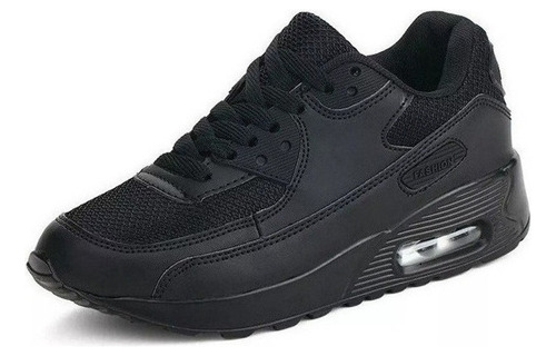 Tenis Para Hombres,tenis De Mujer Air 90 Negro