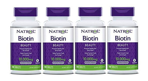 Biotin (10,000mcg) Fuerza Máxima.