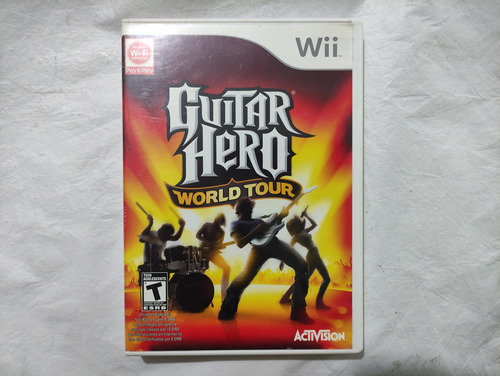 Guitar Hero World Tour Original, Completo Para Wii $249