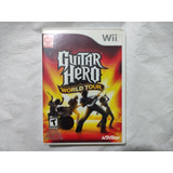 Guitar Hero World Tour Original, Completo Para Wii $249