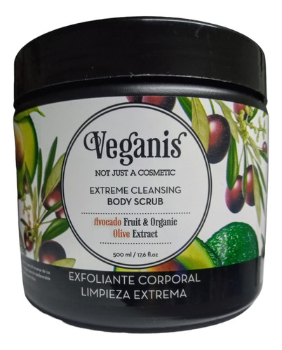 Veganis-exfoliante Corporal Limpieza Extrema Palta X 500ml