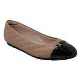 Flats Casuales Tan Zapatos Mujer Modare 7385103