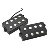 Par De Captadores Para Contra Baixo Humbucker Ponte E Braço