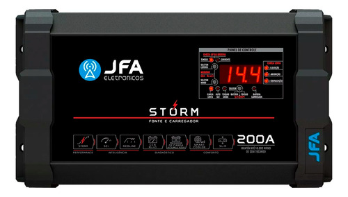 Fonte Jfa Carregador De Bateria 200a Storm Plus