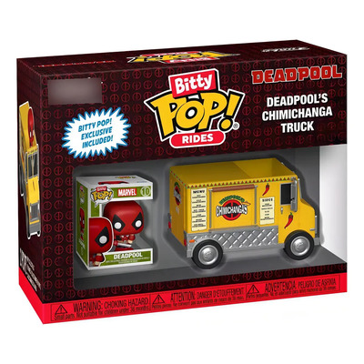 Funko Bitty Pop! Ride - Deadpool Y Camión Chimichanga | Meses sin interés