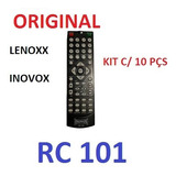 Rc101 - Rc 101  - Controle Remoto P/ Dvd Lenoxx/inovox  - Kit C/ 10 Pçs